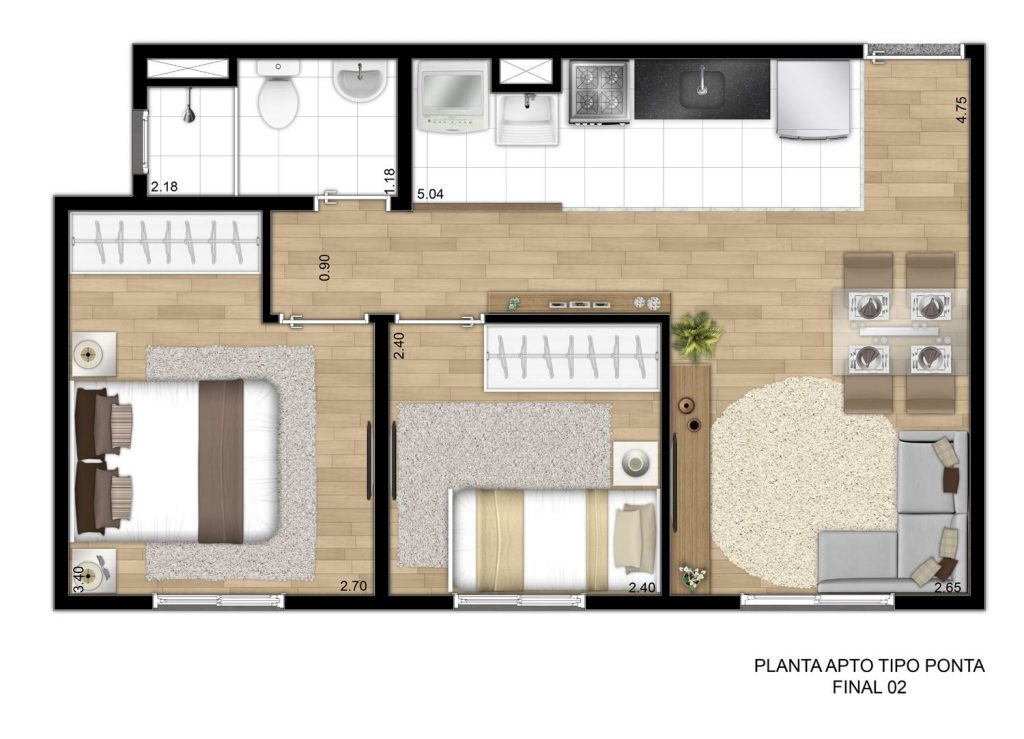 Planta De Apartamento 75 Projetos Ideias E Dicas Para Você