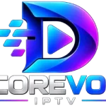 Logo Dcorevoce IPTV com suporte 24h